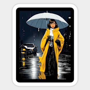 Morton Salt Girl mashup Sticker